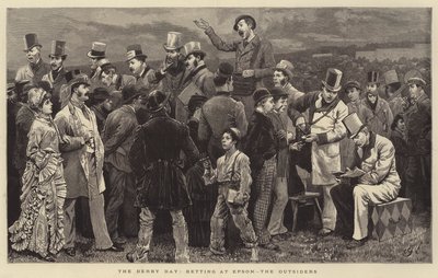Dzień Derby, zakłady na Epsom, Outsiders autorstwa Charles Green